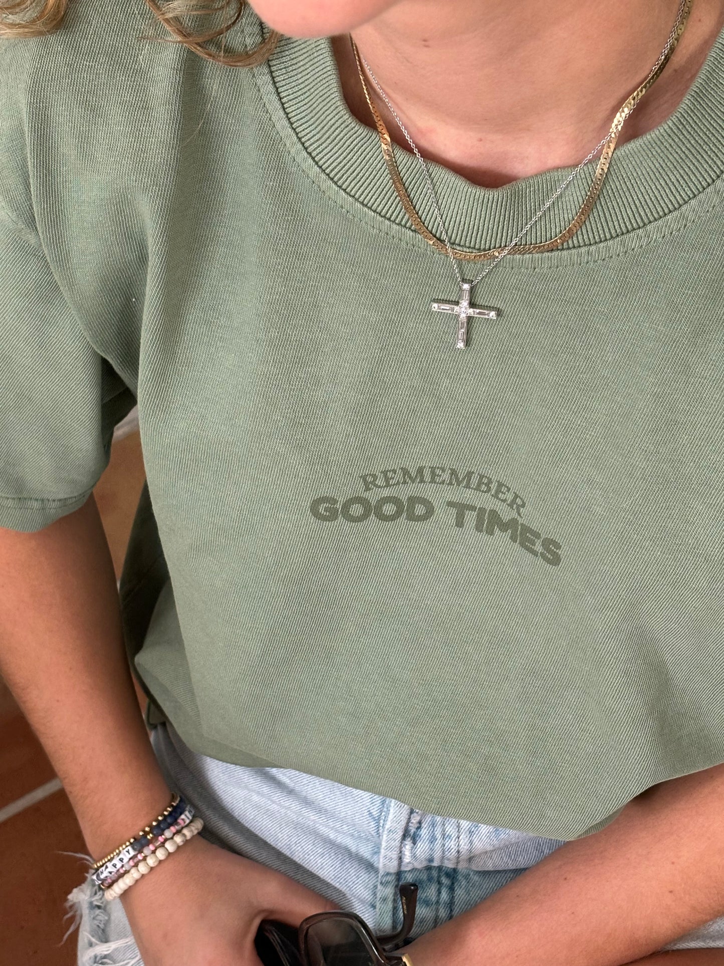 Vintage Tee - Green